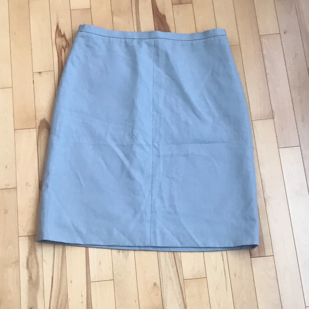 J. Crew Gray Wool Skirt P12
